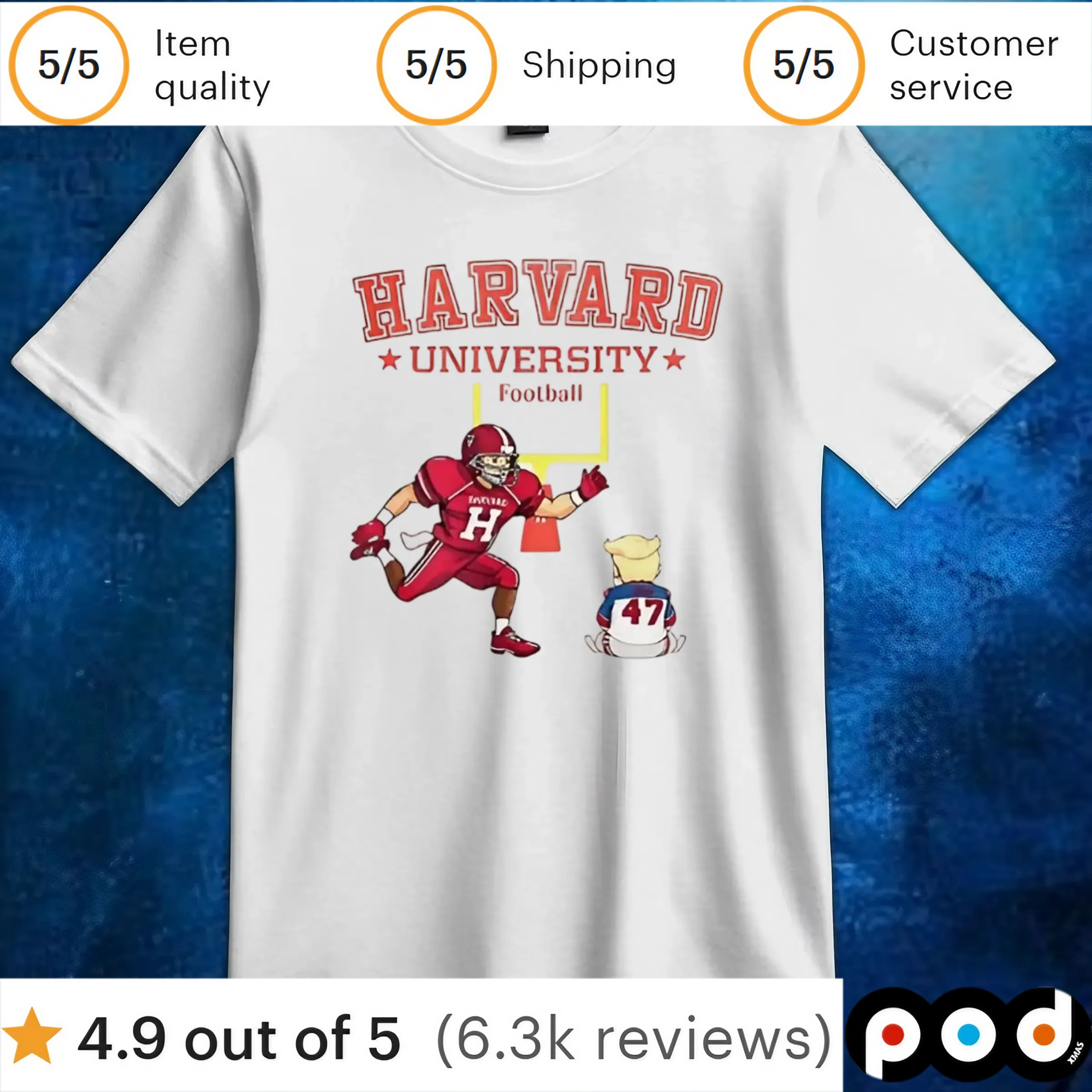 Harvard University football Trump t shirt 6 Harvard University football Trump t shirt