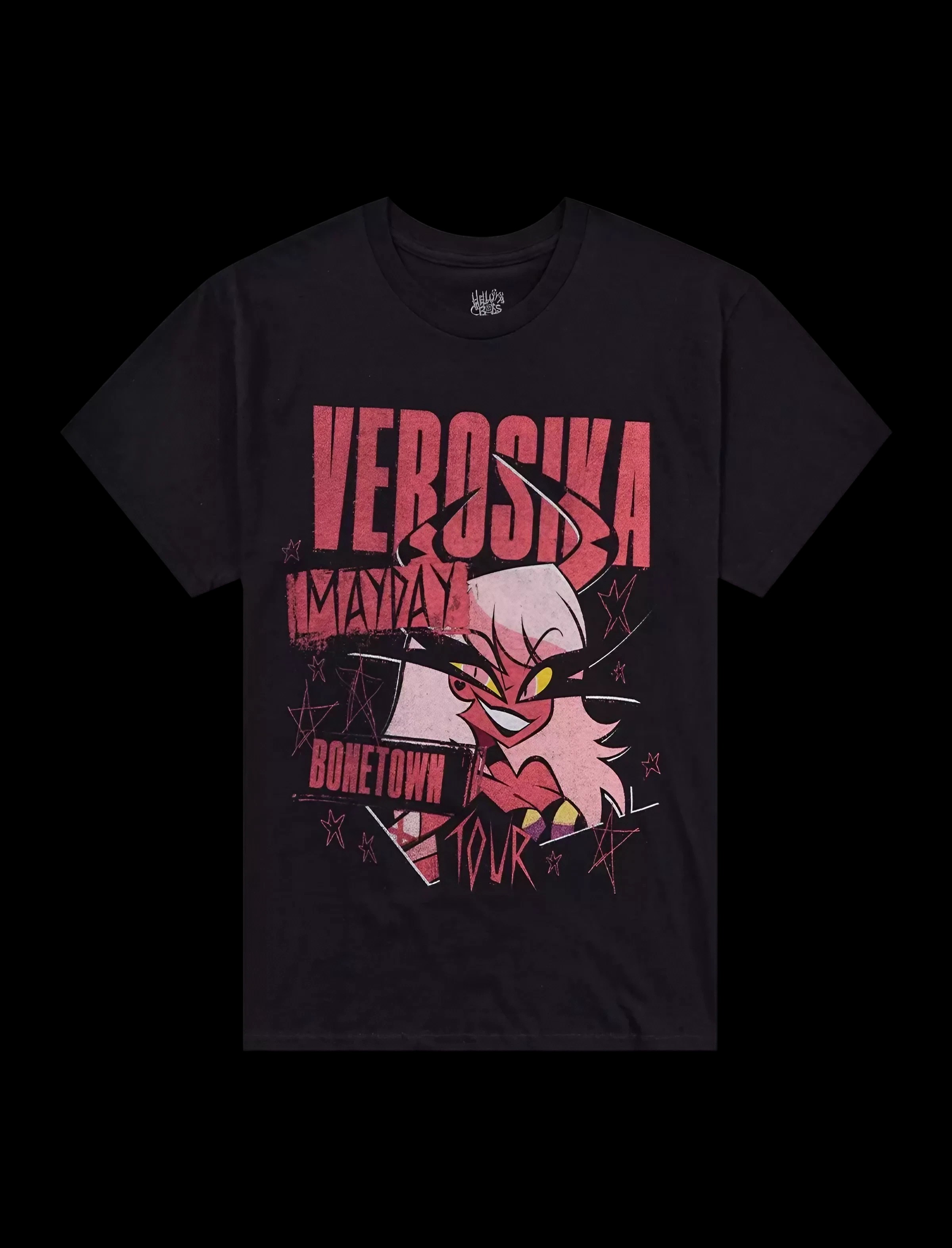 Helluva Boss Verosika Tour Bonetown Tour T Shirt 2 Helluva Boss Verosika Tour Bonetown Tour T Shirt