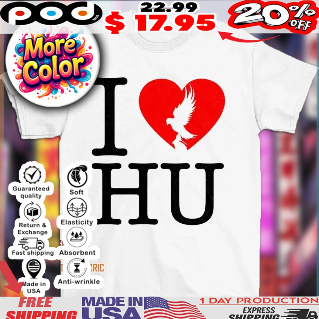Hollywood Undead Spring I love HU heart shirt