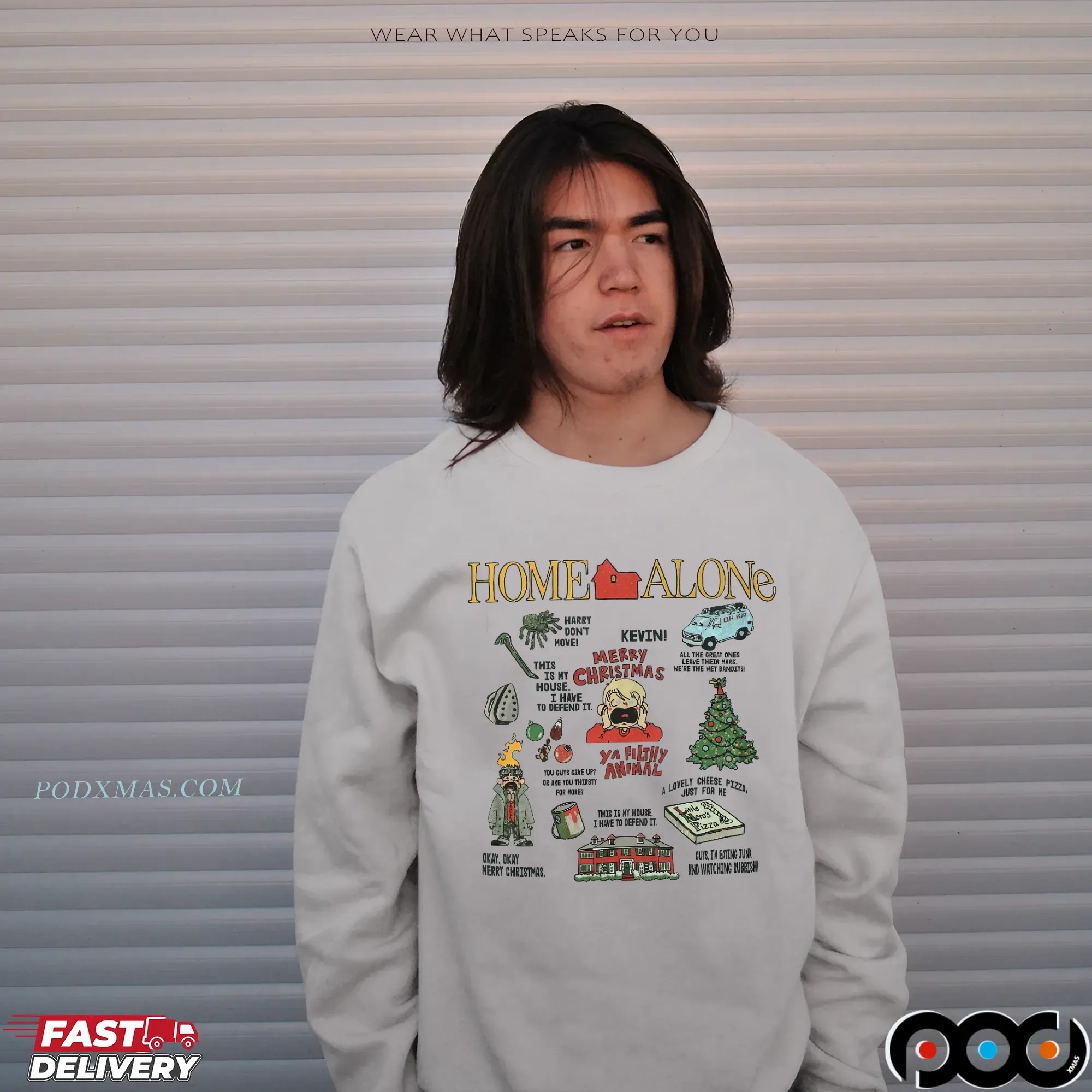 Home Alone Kevin Merry Christmas T-shirt 11 Home Alone Kevin Merry Christmas T-shirt