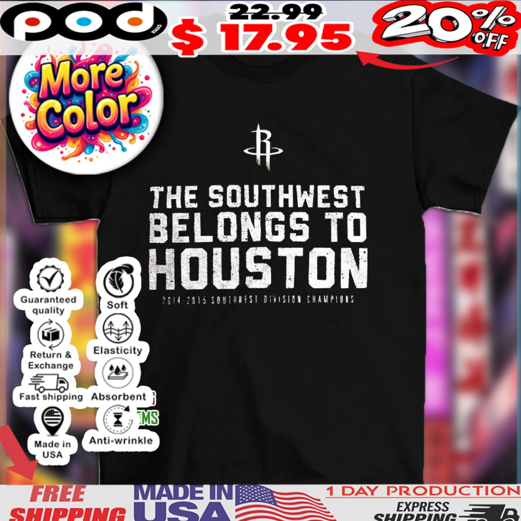 Houston Cougars the southwest belongs to Houston 2014 2015 Southwest Division Champions vintage shirt 1 Houston Cougars the southwest belongs to Houston 2014 2015 Southwest Division Champions vintage shirt