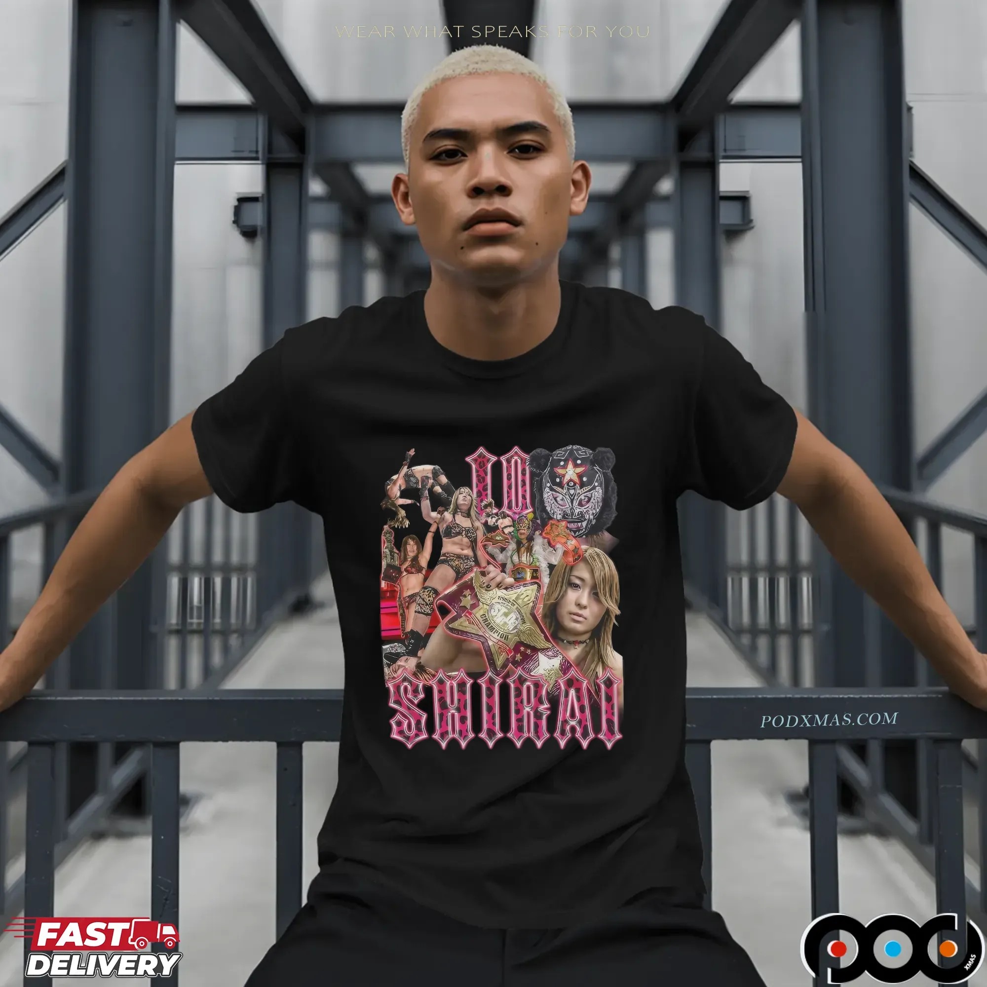 IO SHIRAI vintage bootleg style t shirt