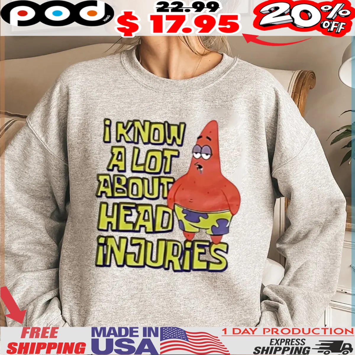 I Know A Lot About Head Injuries Shirt 1 I Know A Lot About Head Injuries Shirt