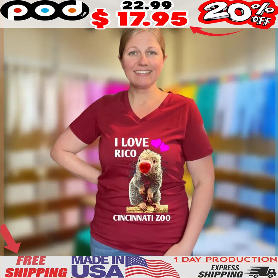 I Love Rico Cincinnati Zoo 2025 Shirt