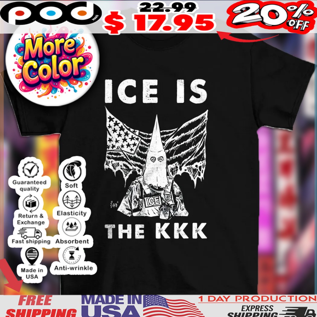 Ice is the kkk flag shirt