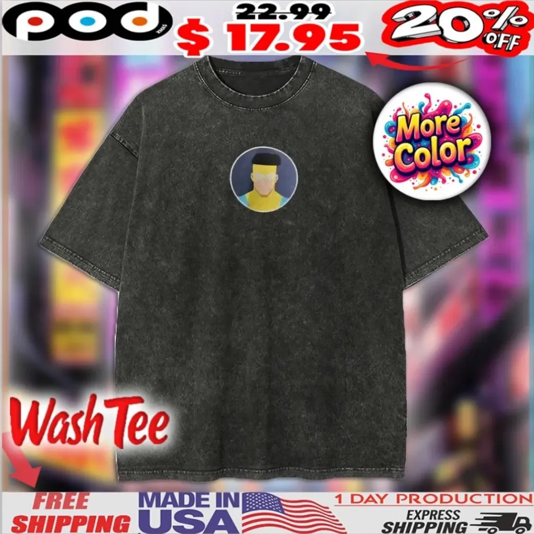 Invincible Mark Grayson Logo Comic Shirt