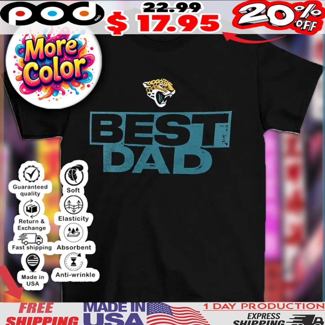 Jacksonville Jaguars NFL football best dad mascot shirt