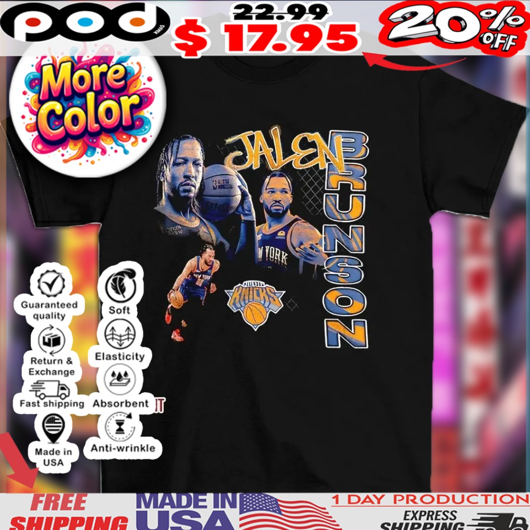 Jalen Brunson New York Knicks NBA basketball notorious 3 0 player vintage shirt