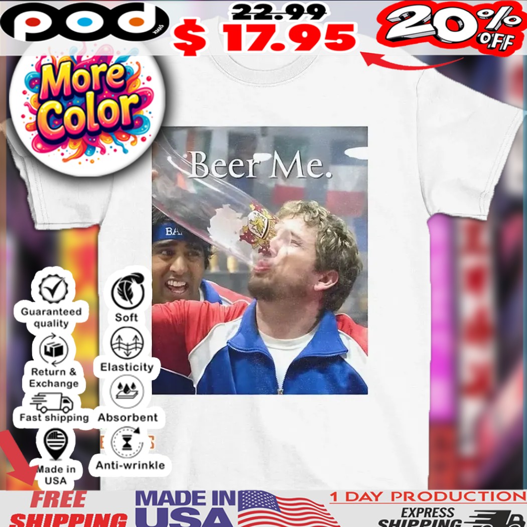 Jan Wolfhouse Beerfest beer me photo shirt