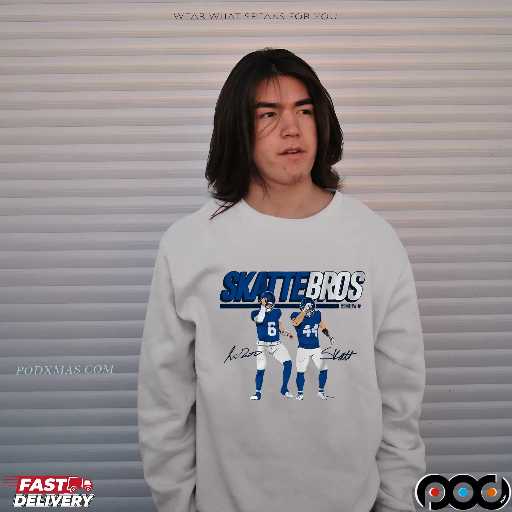 Jaxson Dart & Cam Skattebo Skattebros T Shirt 7 Jaxson Dart & Cam Skattebo Skattebros T Shirt