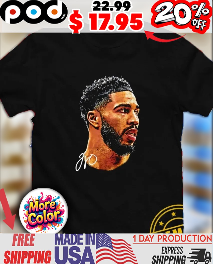 Jayson Tatum NBA big face player signature shirt