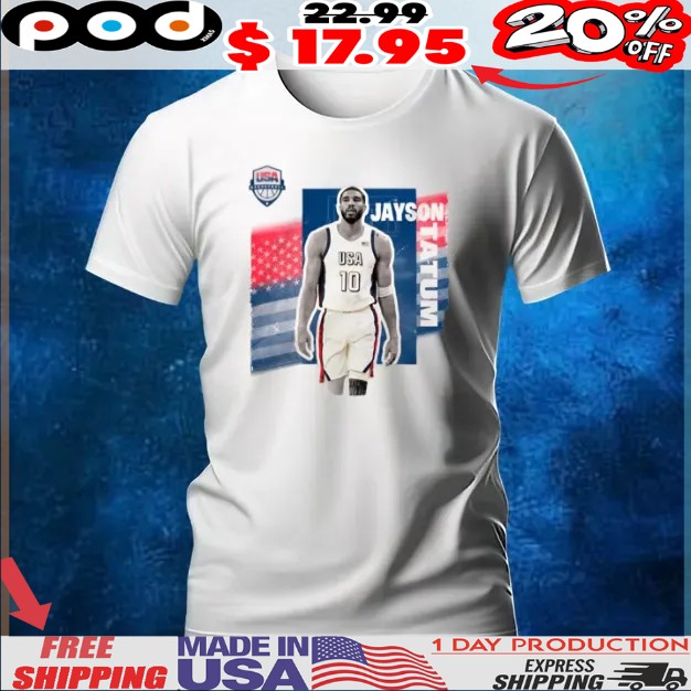 Jayson Tatum Usa Basketball Team 2024 Shirt 1 Jayson Tatum Usa Basketball Team 2024 Shirt