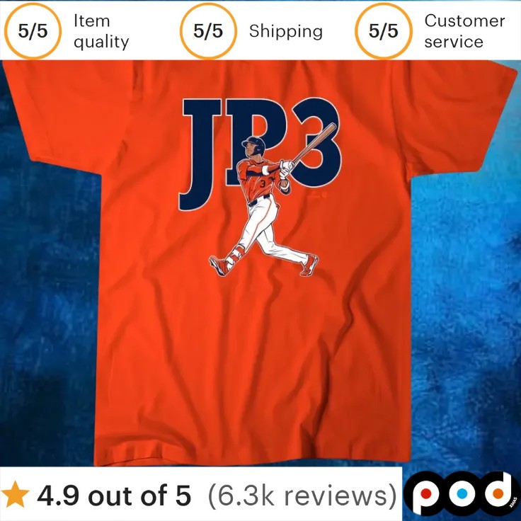 Jeremy Peña JP3 T Shirt 1 Jeremy Peña JP3 T Shirt