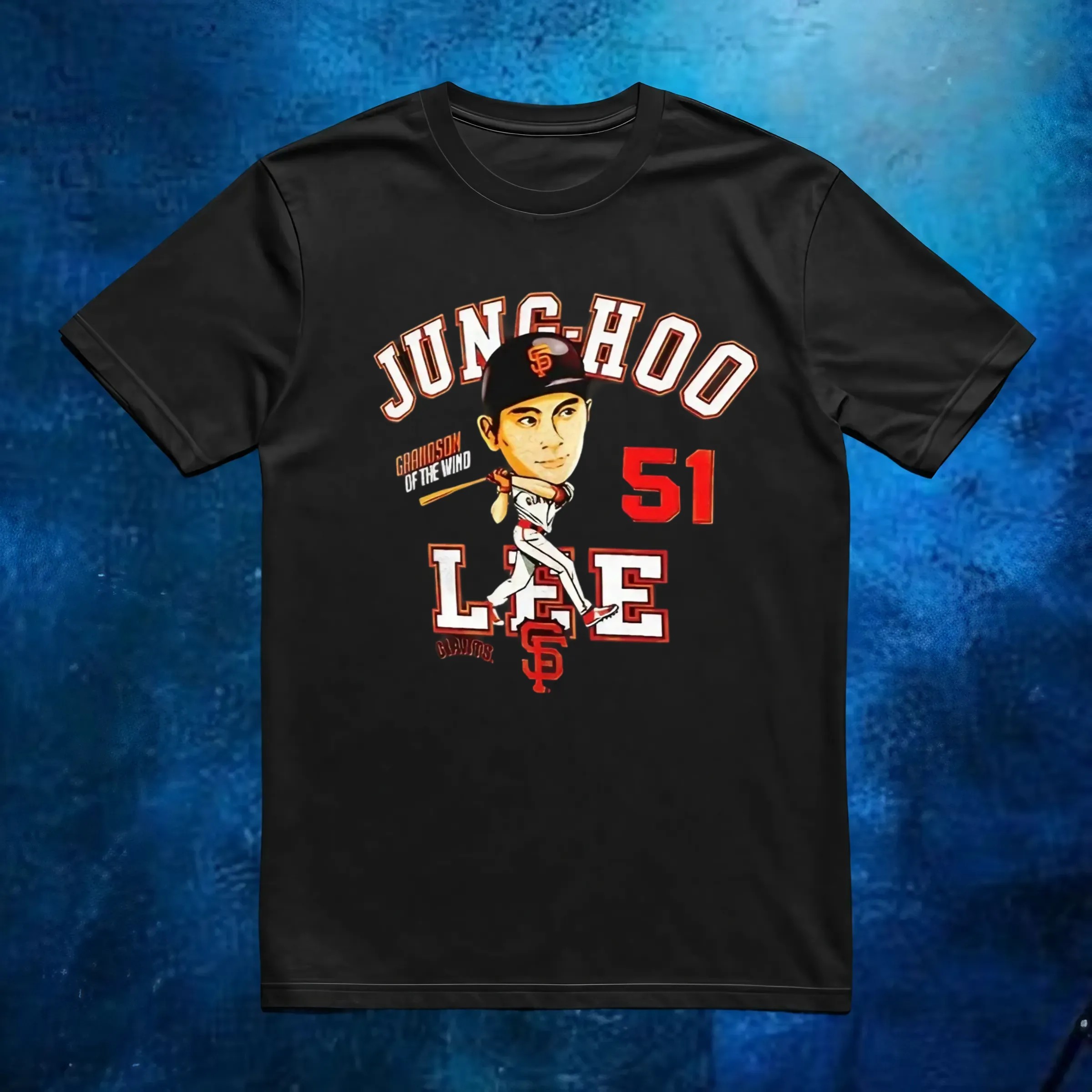 Jung Hoo Lee San Francisco Giants Mlb Hometown Caricature T Shirt