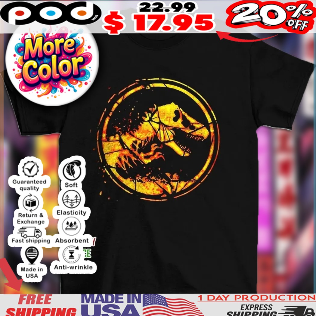 Jurassic Park And Jurassic World Movies Fallen Kingdom Dinosaur Shirt