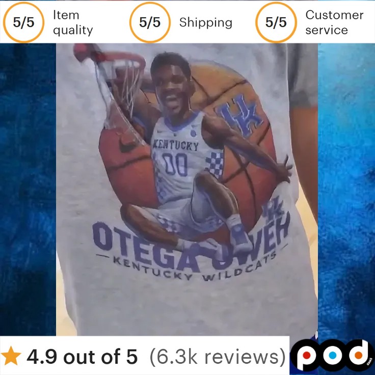 KENTUCKY 30 OTEGA Oweh KENTUCKY WILDCATS t shirt