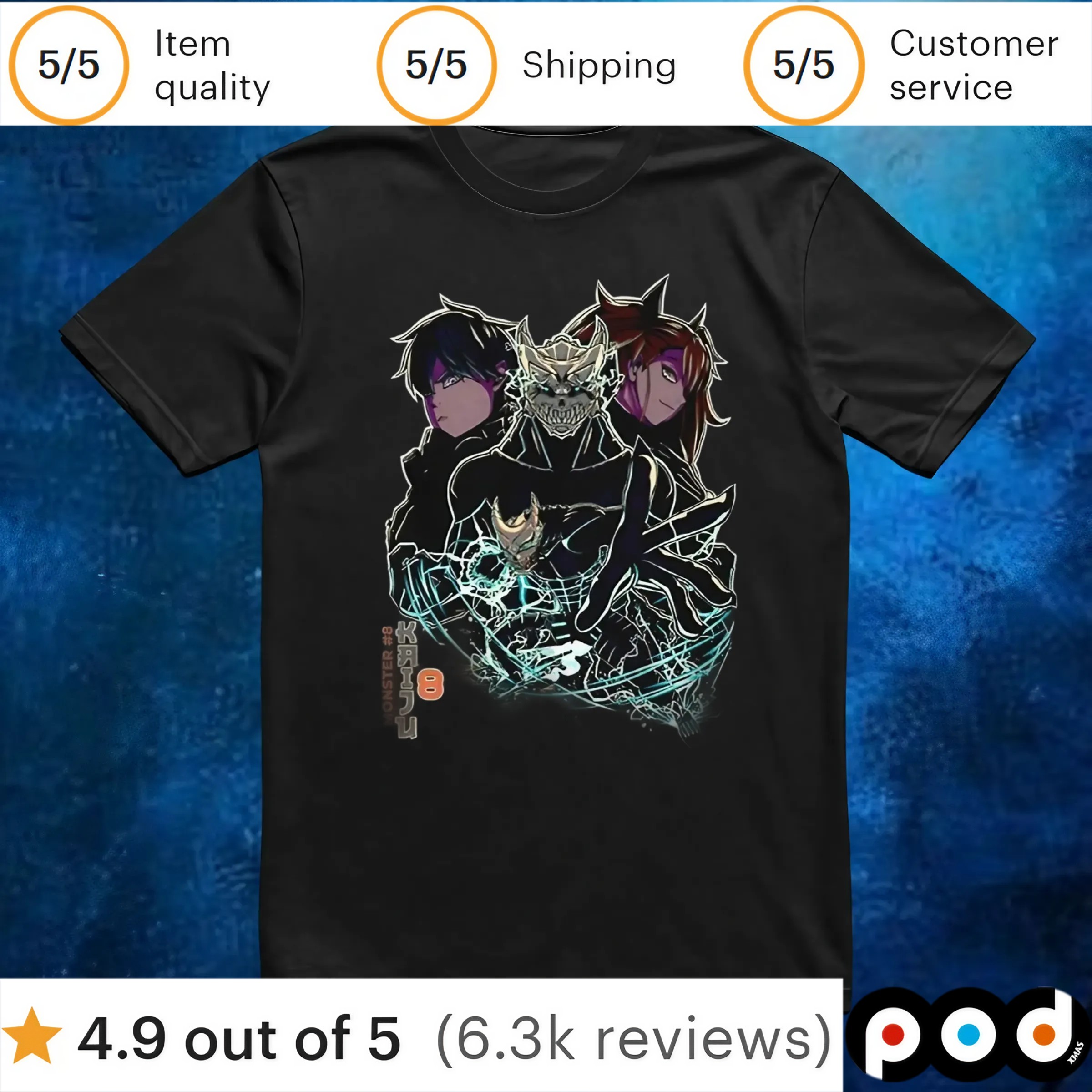 Kafka Hibino Kaiju No 8 t shirt 6 Kafka Hibino Kaiju No 8 t shirt