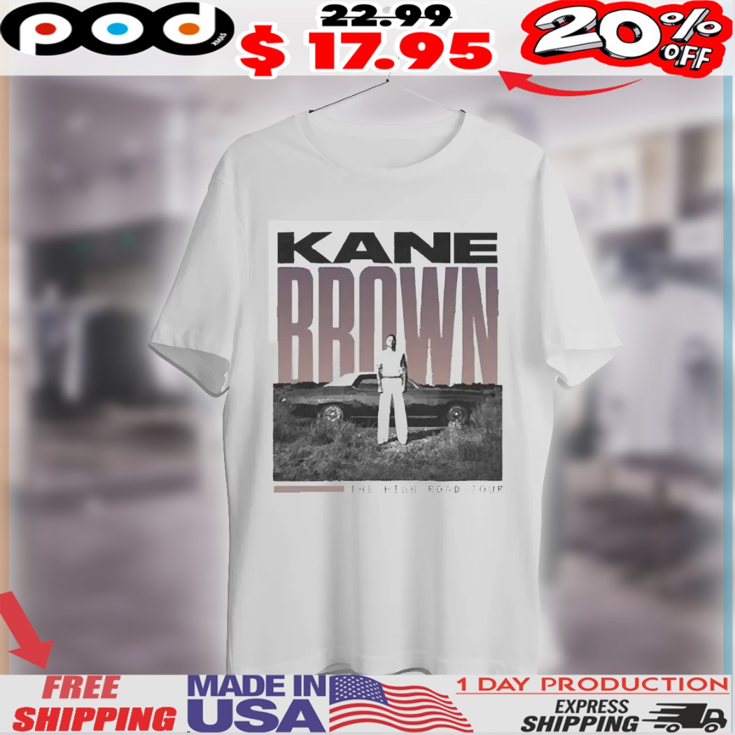 Kane Brown The High Road Tour 2025 Vintage Shirt