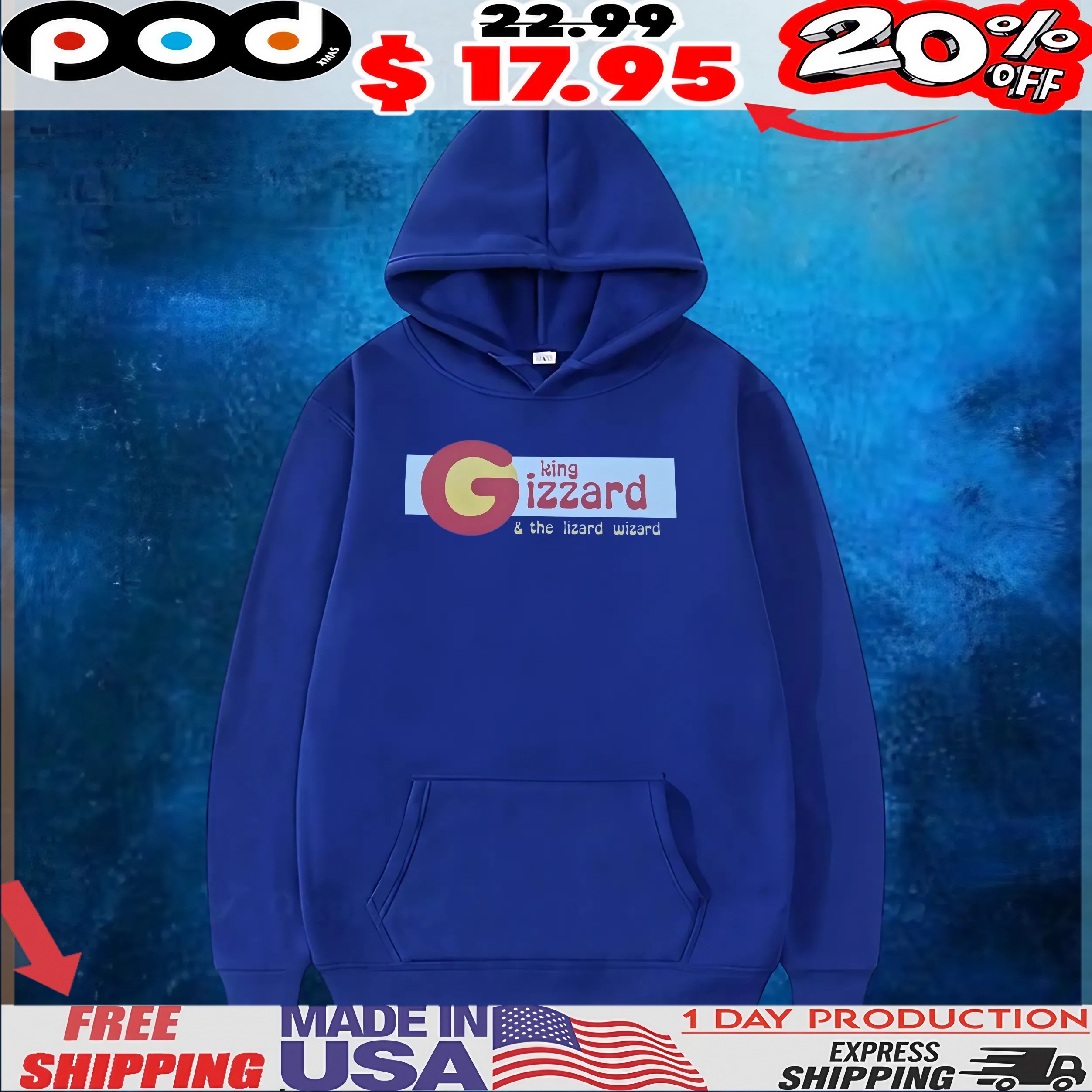 King Gizzard And The Lizard Wizard T Shirt 1 King Gizzard And The Lizard Wizard T Shirt