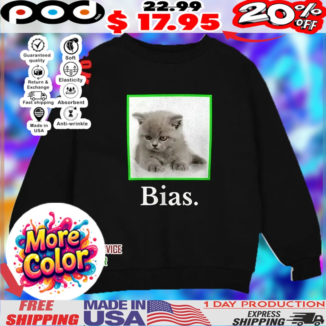 Kitten machine learning bias shirt
