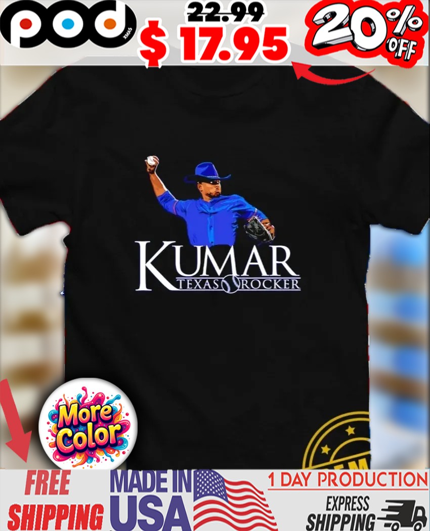 Kumar Texas Rocker Texas Rangers Baseball shirt