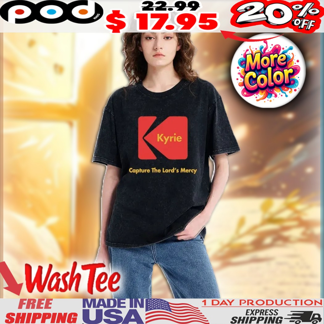 Kyrie Capture The Lord's Mecy Christian Shirt