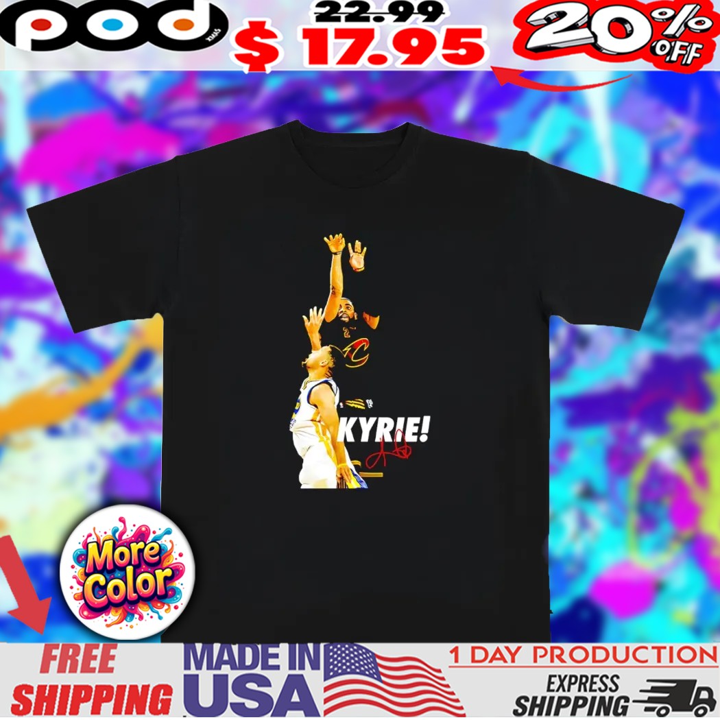 Kyrie Irving Dallas Mavericks signature vintage graphic shirt 1 Kyrie Irving Dallas Mavericks signature vintage graphic shirt