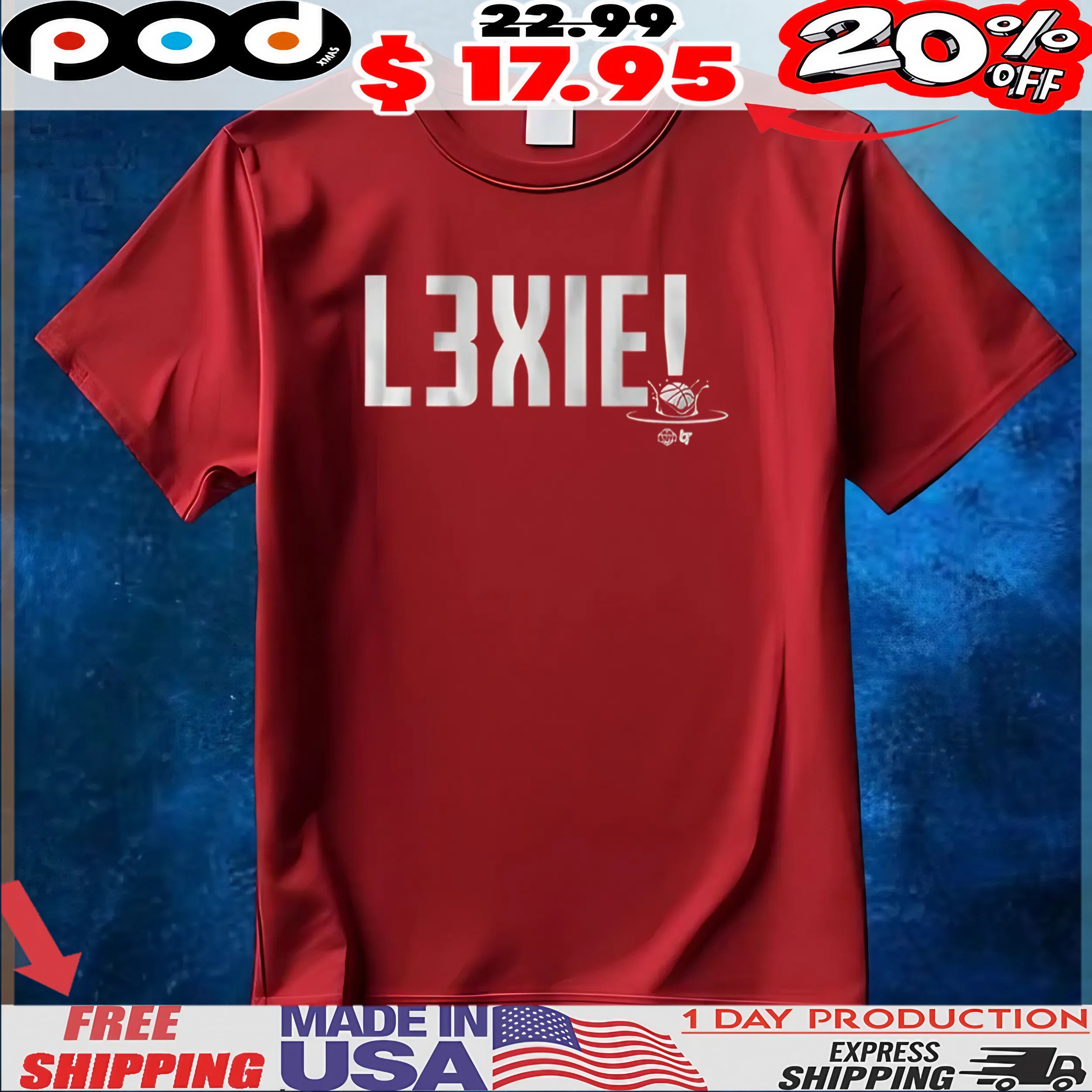 Lexie Hull L3xie! Basketball Player WNBA T Shirt 3 Lexie Hull L3xie! Basketball Player WNBA T Shirt