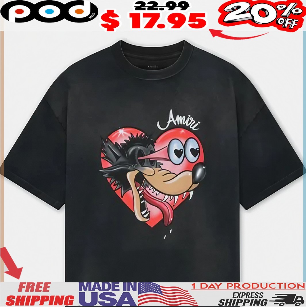 Louis Emerges In Hopeless Romantic Amiri T Shirt