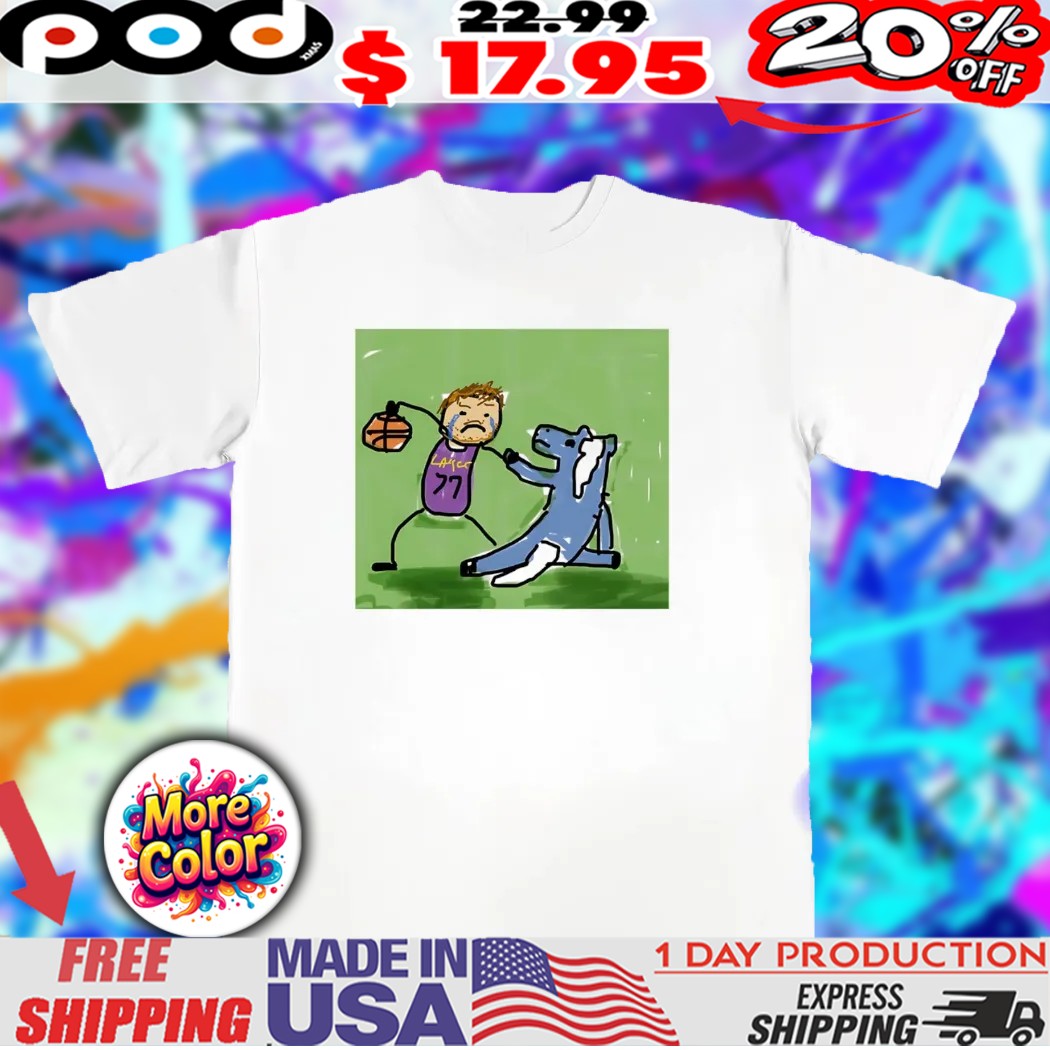 Luka takes down the Mavs in Dallas paint 2025 shirt