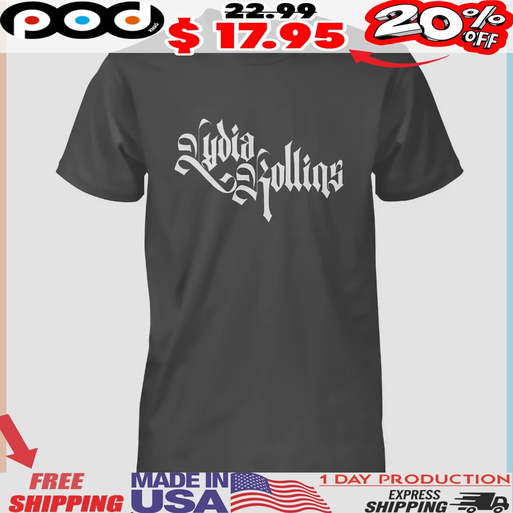 Lydia Kollins Old English Font Trendy Minimalist Shirt 1 Lydia Kollins Old English Font Trendy Minimalist Shirt