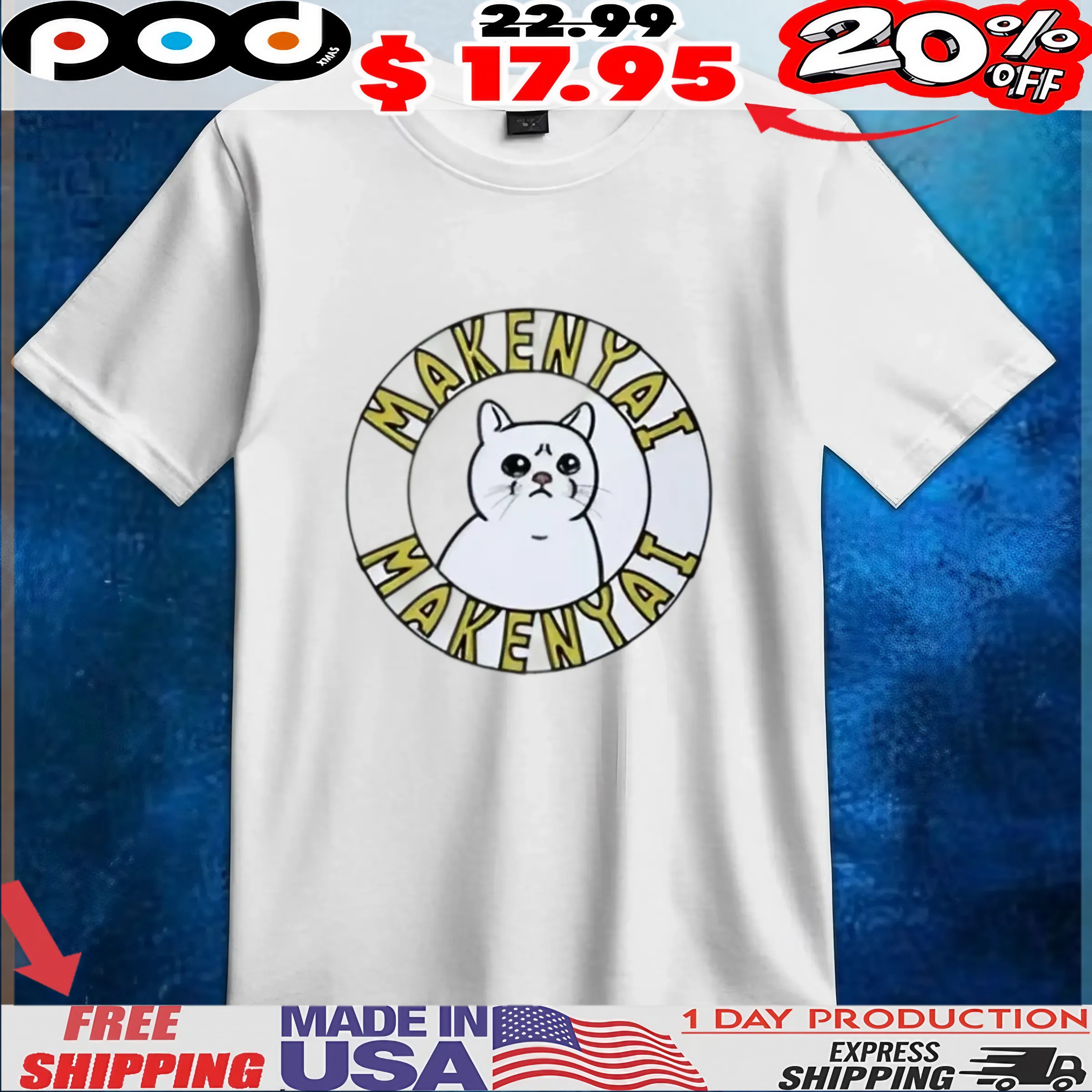 Makenyai Cat T Shirt