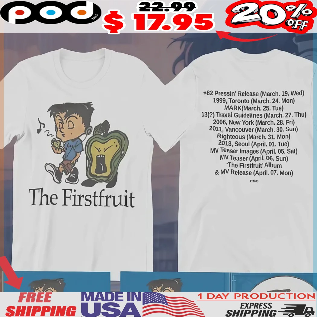 Mark Lee The Firstfruit Album 1999 Toronto 2006 New York 2011 Vancouver 2013 Seoul Shirt 1 Mark Lee The Firstfruit Album 1999 Toronto 2006 New York 2011 Vancouver 2013 Seoul Shirt