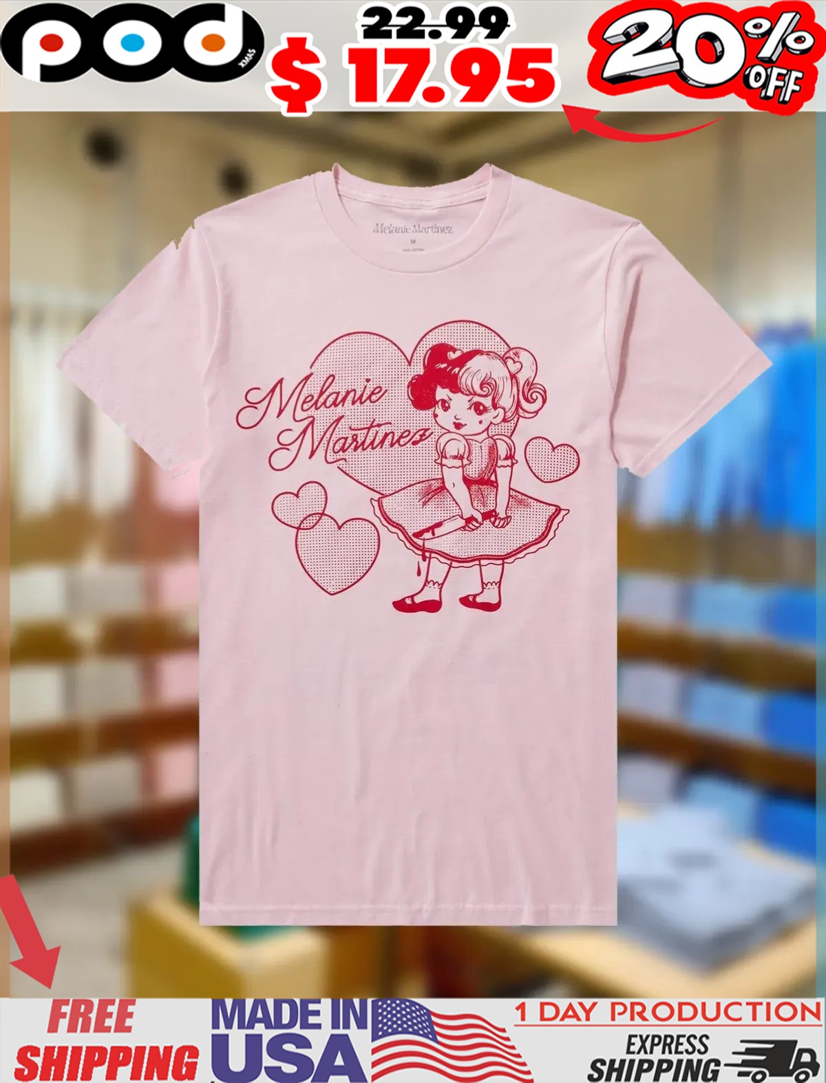 Melanie Martinez All Fun & Games Cute Shirt 1 Melanie Martinez All Fun & Games Cute Shirt
