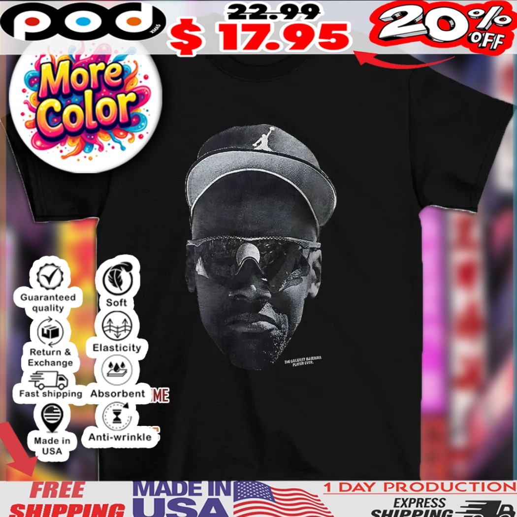 Michael Jordan face the greatest baseball player ever shirt 1 Michael Jordan face the greatest baseball player ever shirt