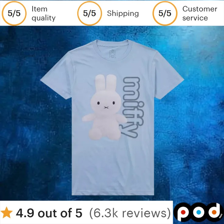 Miffy Plush Name Girls T Shirt 1 Miffy Plush Name Girls T Shirt