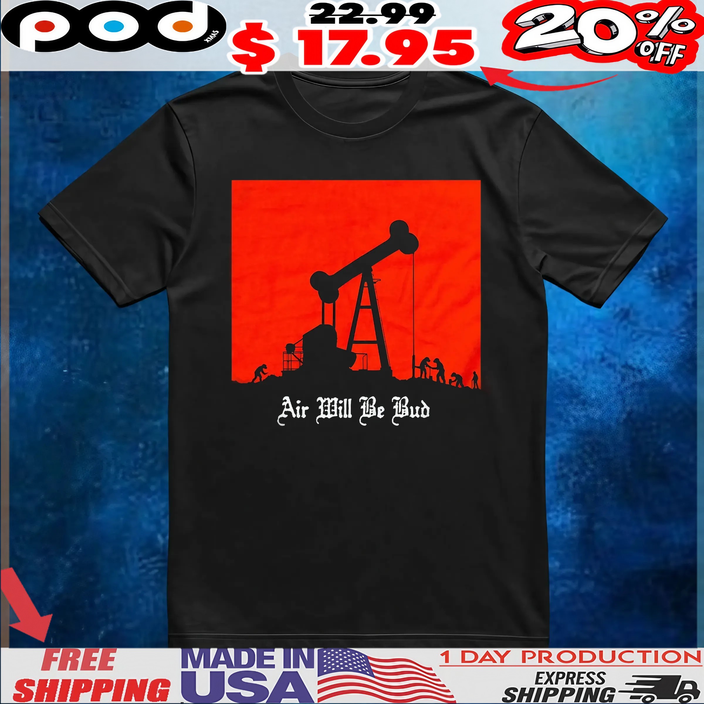 Milk Bone Air Will Be Bud T shirt