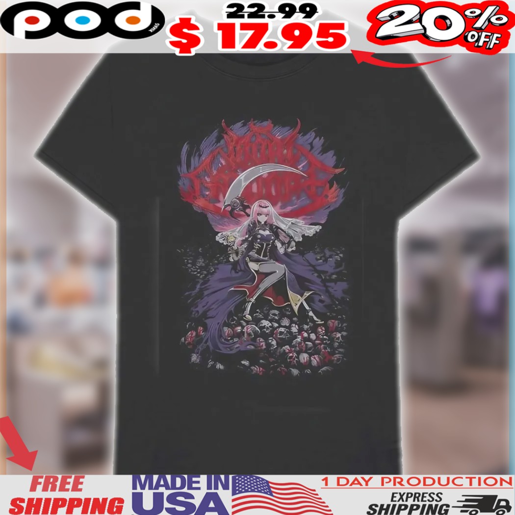 Mori Calliope Metalcropolis Horror Anime Shirt 1 Mori Calliope Metalcropolis Horror Anime Shirt