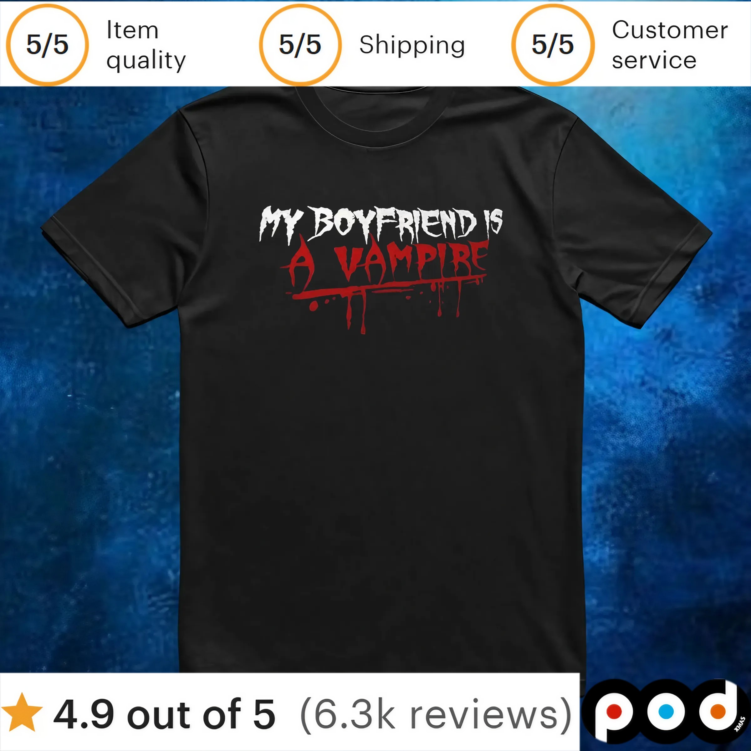 My Boyfriend Is Vampire T Shirt