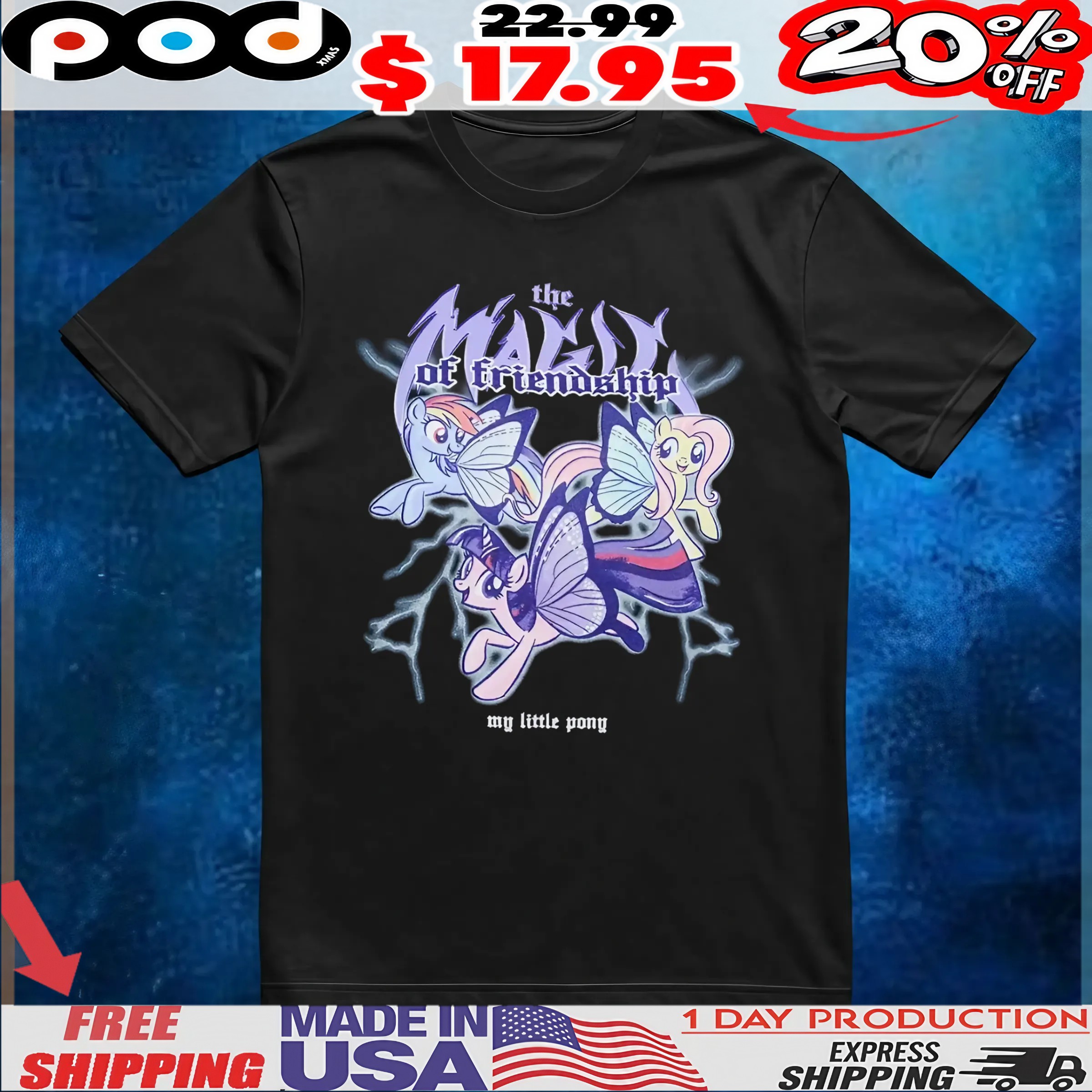 My Little Pony Friendship Is Magic T Shirt 6 My Little Pony Friendship Is Magic T Shirt