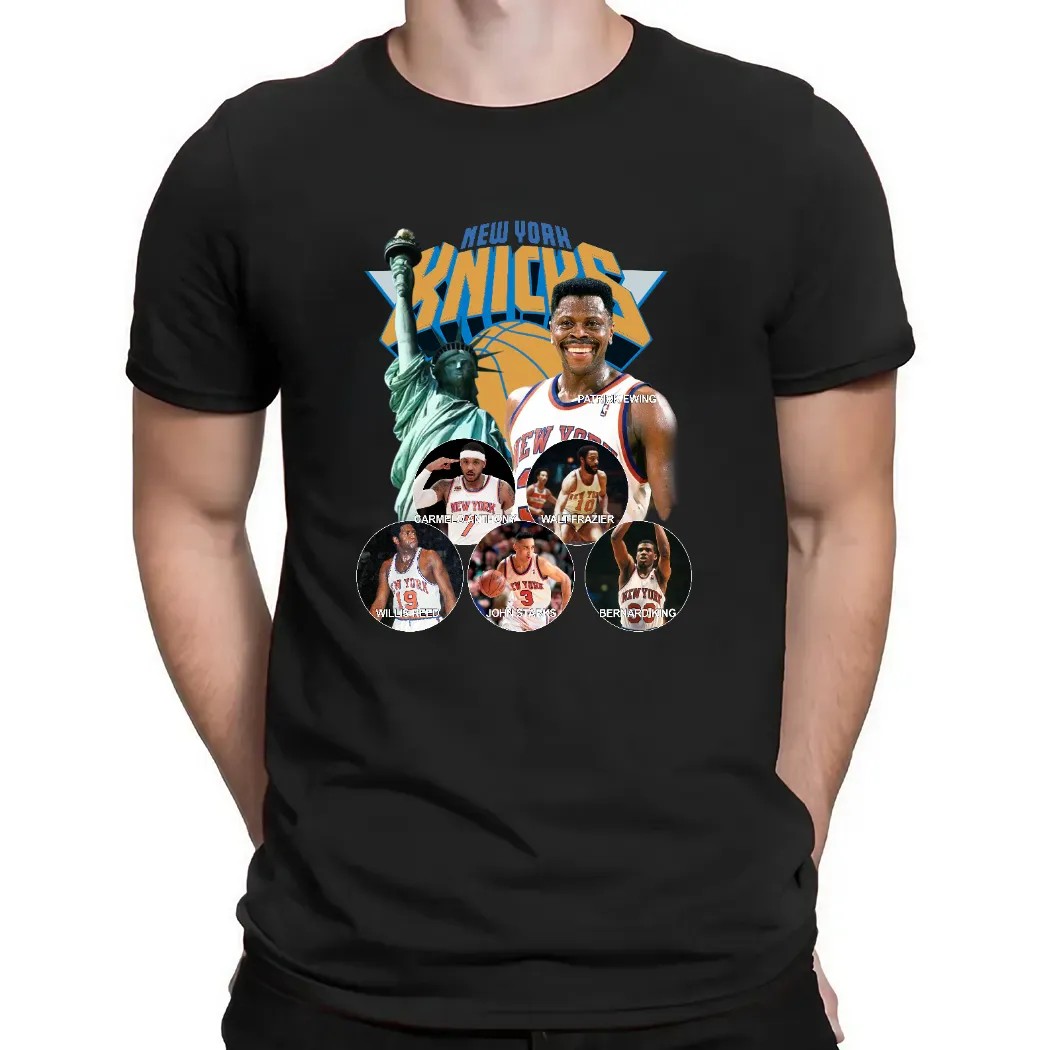 New York Knicks Patrick Ewing Player Shirt