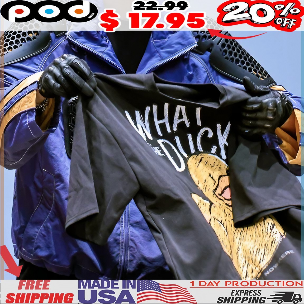 Ni-ki Reaction What The Duck T Shirt