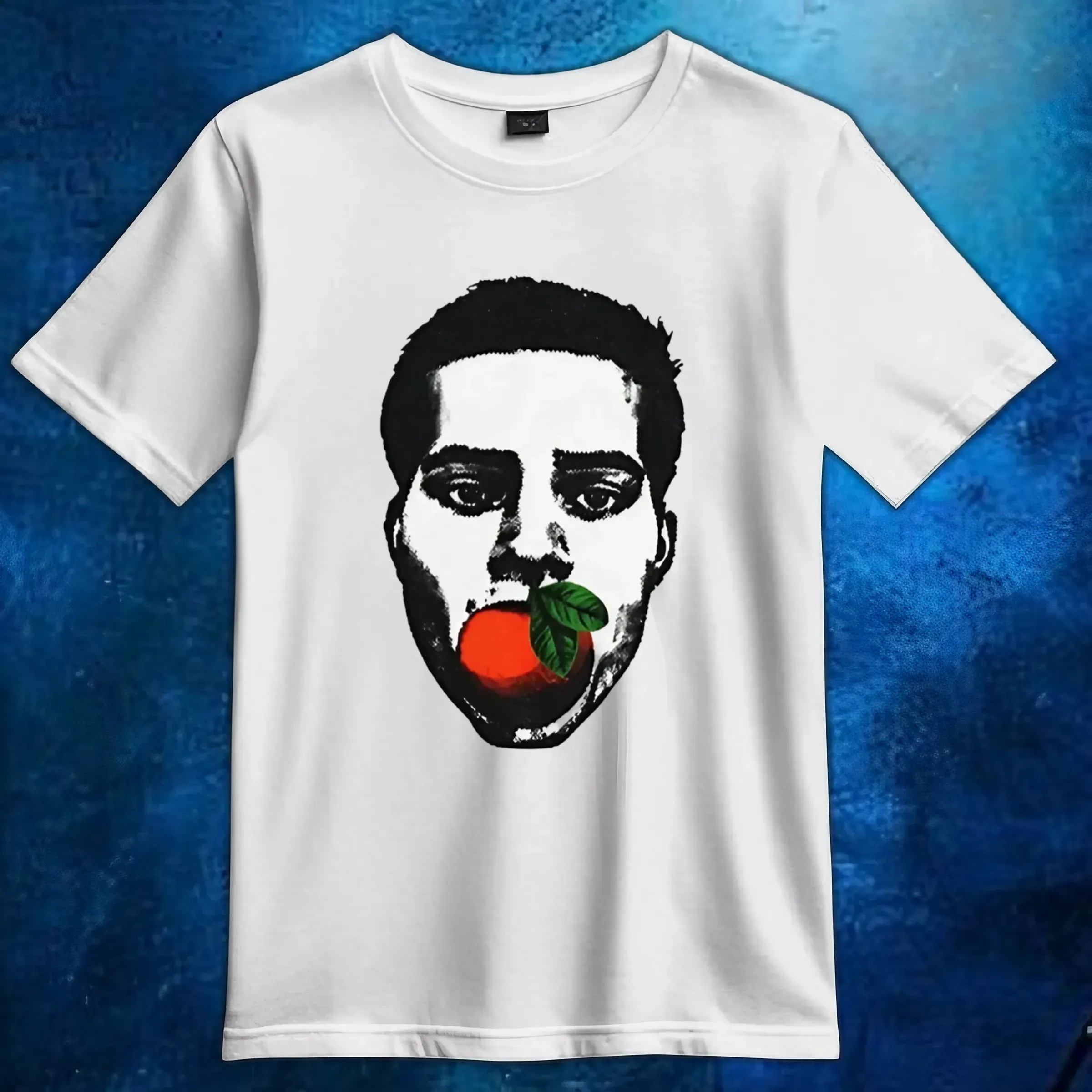 Nick Wilkins orange face t shirt 6 Nick Wilkins orange face t shirt