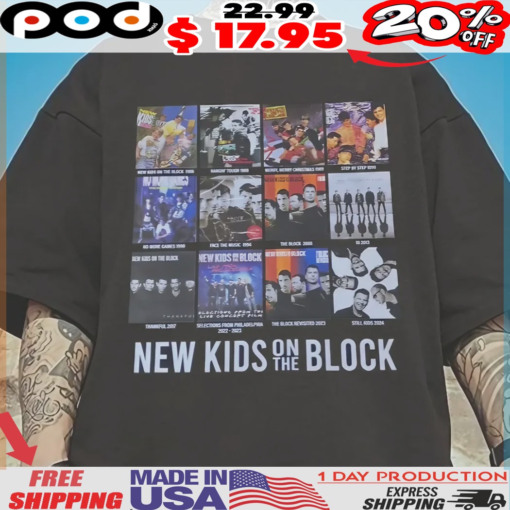 Nkotb New Kids On Block Fan Shirt