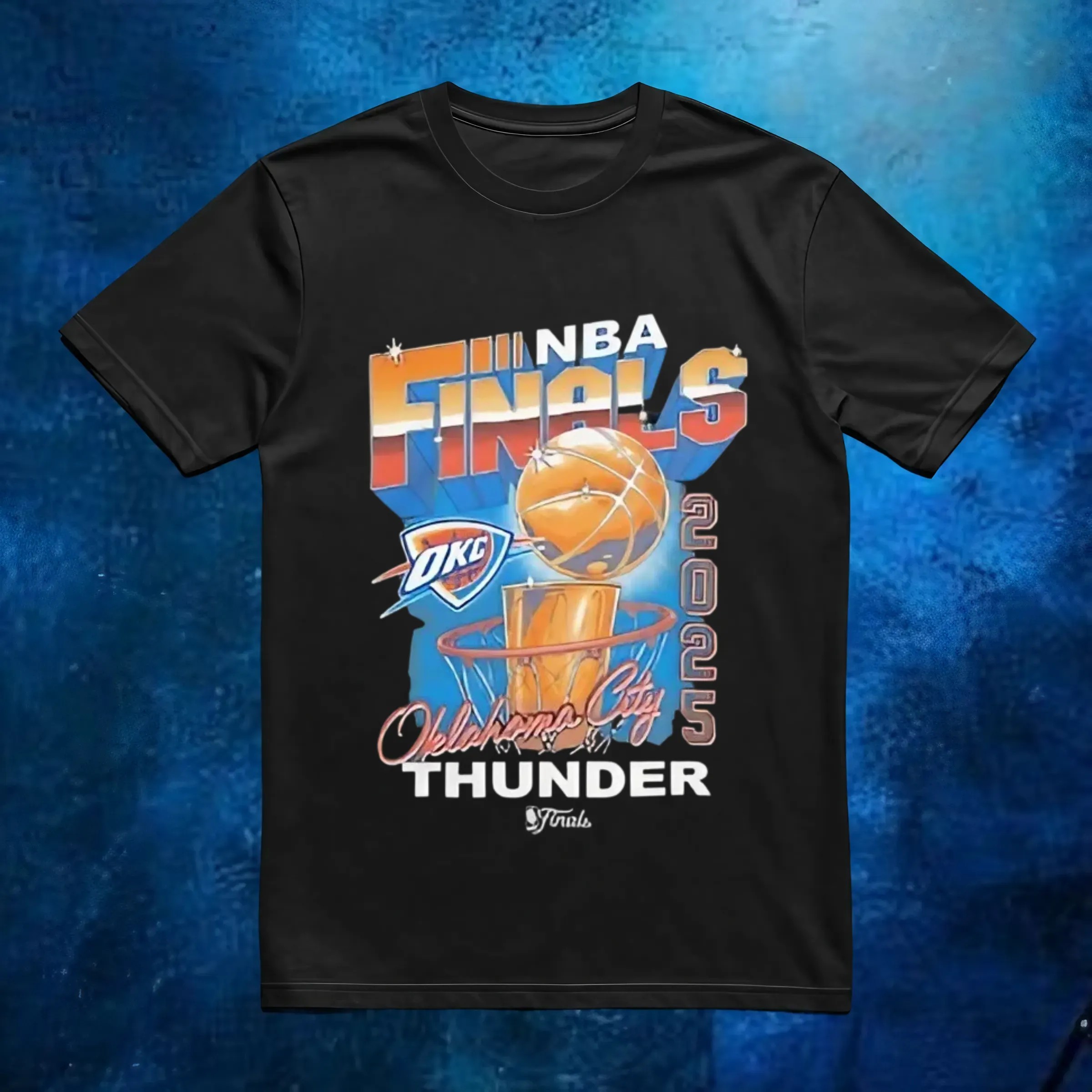OKC Oklahoma City Thunder NBA Finals 2025 Retro T Shirt