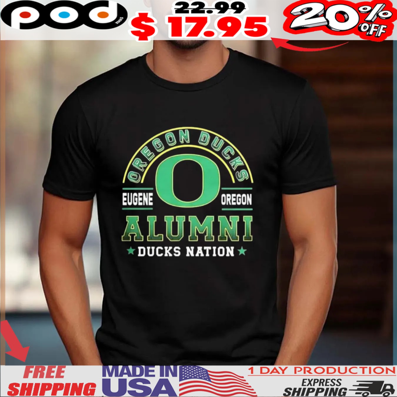 Oregon Ducks alumni nation Ducks Nation shirt