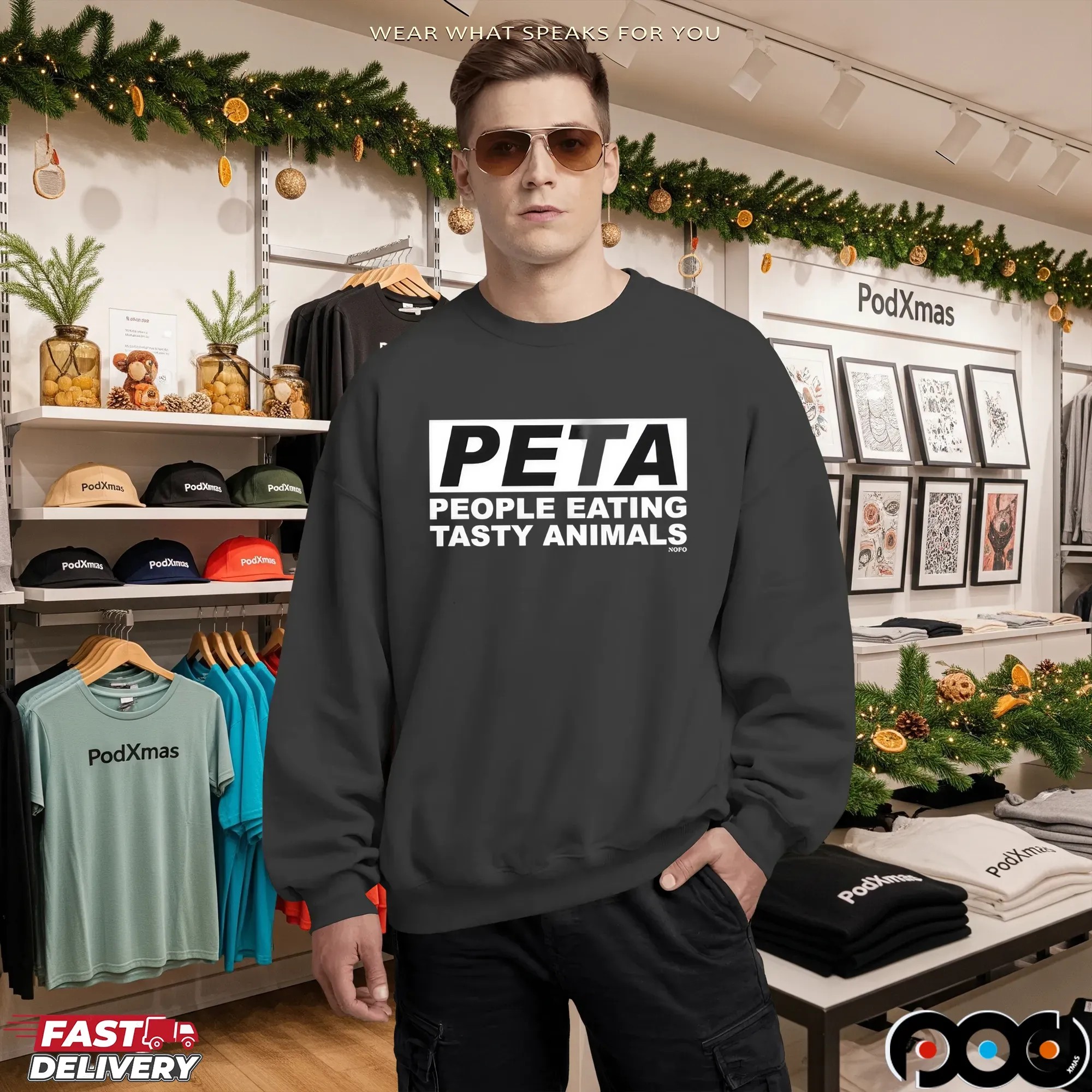 PETA People Eating Tasty Animals shirt