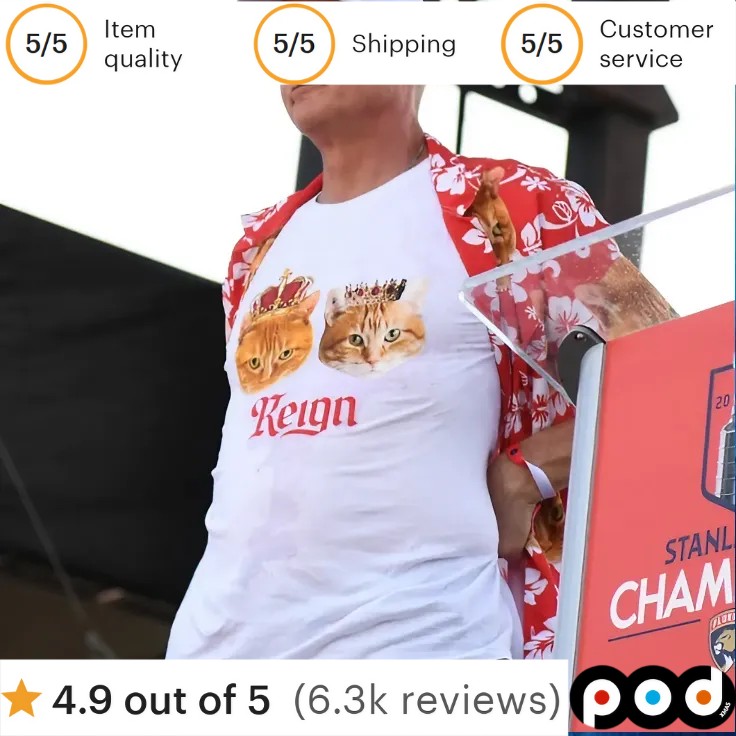 Paul Maurice Wearing Reign Cat King Stanley Cup T Shirt 1 Paul Maurice Wearing Reign Cat King Stanley Cup T Shirt