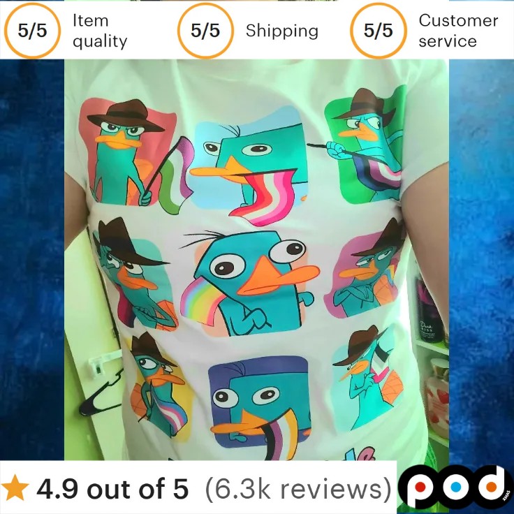 Perry Pride T Shirt