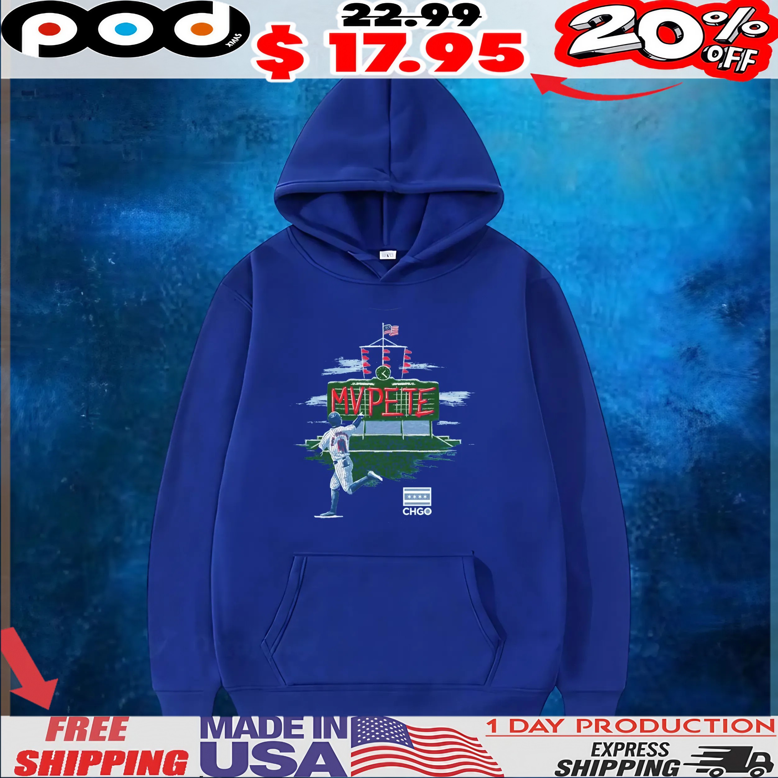 Pete Crow-armstrong Chicago Cubs Mvpete T Shirt
